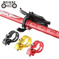 MUQZI MTB Bike Shifter Lever Clamp Derailleur Shifter Trigger 22.2mm Fixed Ring Repair Parts For SRA