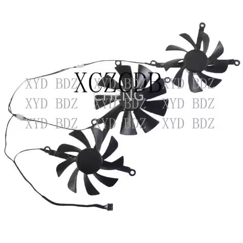 DB Graphics fan for XFX Thicc III Ultra Radeon RX 5700 XT 8GB GDDR6 RX57XT8TBD8 Fan