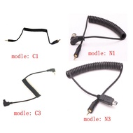 Yongnuo RF-603 C1/C3/N3/N1 Digital Camera Shutter Release Flash Trigger Cable Accessories 3.5mm To M