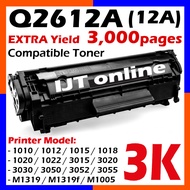 Compatible Laser Toner Cartridge Q2612A / Q2612 /12A For HP Laser Jet 1010 / 1012 / 1018 / 1020 / 10