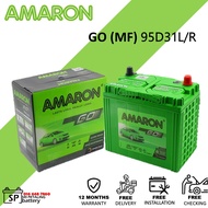 [ 95D31L /R | D31 | NX120-7 ] Amaron Go | Car Battery Bateri Kereta | Hilux Ford Ranger Navara DMax 