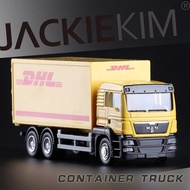 Railed/Motor/Car/Bicycles SCANIA Container Transport Truck Simulation Exquisite Diecast & Toy Vehicl