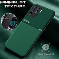 Oppo Reno5 F Reno 5F 5 F Matte Phone Case Casing Magnet Holder Casing Shockproof Silicone Protection