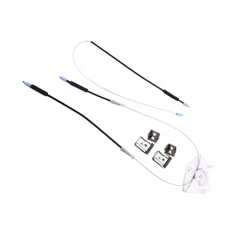 A64M-For VW Jetta Bora Golf Mk4 Metal Slider& Wire Harness Window Regulator Replacement Part Right 1