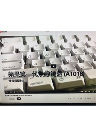 蘋果第一代無線𨫡盤及滑鼠，