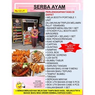 PAKET USAHA FRANCHISE MAKANAN SERBA AYAM CRISPY CHICKEN ENAK VIRAL OKE