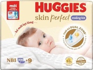 Miếng lót sơ sinh Huggies Skin Perfect NB1 108/64 miếng (trẻ nhỏ hơn 5 kg)