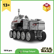 Lego Star Wars Clone Turbo Tank Juggernaut MOC 1816 pcs