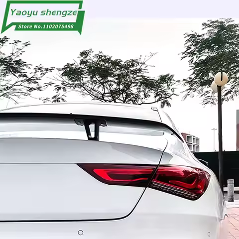 for Mercedes Benz C118 CLA Class 2019-2021 CLA180 CLA200 CLA250 CLA220 CLA35 45 ABS Rear Trunk Spoil