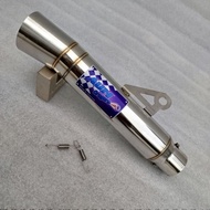 AUN Stainless Super Open Pipe 51mm Exhaust