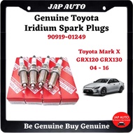 6 Biji FK20HBR11 - Toyota Mark X GRX120 GRX130 04 - 16 Toyota Iridium Spark Plug Plugs - 90919-01249