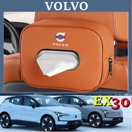 25 Volvo EX30 EX90 XC60 XC90 XC40 S90 V90 Car Tissue Box Car Interior Car Supplies Modification