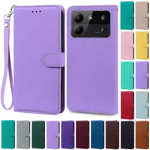 For ZTE Blade A54 Case Leather Wallet Flip Case For ZTE Blade A54 Cover Coque Fundas For ZTE Blade A