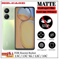 Anti-Scratch Hydrogel Privacy Matte Xiaomi Redmi 13C 13C 5G/ 12C/ 10C/ Screen Protector
