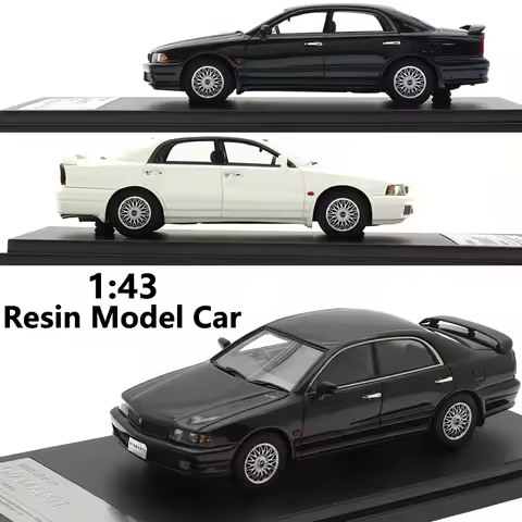 Hi-Story 1:43 Scale Model Cars DIAMANTE 3M SE (1985) Resin Diecast Classic Car Model Toys Decoration