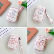 Cute Melody Kuromi Portable Pouch Bag Powerbank Bag Waterproof Pouch For Powerbank/charging cable