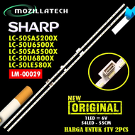 BACKLIGHT SHARP 50 LC-50SA5200X LC-50U6500X LC-50SA5500X LC-50U6800X LC50SA5200X LC50U6500X LC50SA