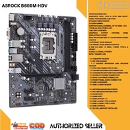 ASROCK B660M-HDV 14TH 13TH 12TH GEN Desktop Motherboard B660 Socket LGA 1700 DDR4 64GB | MoBoKing