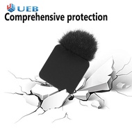 ไมโครโฟนเคสซิลิโคน3ชิ้น/ชุดฝาครอบป้องกันอ่อนสำหรับ RODE Wireless Go II