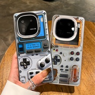 For IQOO 15 Ultra/15R/13/Z11/Z10/Z9 Turbo “Game Machine Design” Hard Back Soft Border Phone Case/ IQ