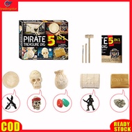LeadingStar RC Authentic Fossils Dig Kit With Tools 5 In 1 Science Magic Treasure Digging Set Educat