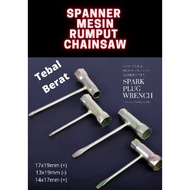 Spark plug socket wrench  /spanner machine /pembuka plug mesin rumput, chainsaw/火塞板手/husqvarna, stihl, ogawa, oregon
