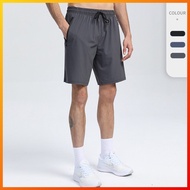 Lululemon new yoga sports men's shorts drawstring design pocket running pants 314