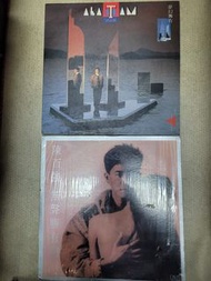 陳百強"無聲勝有聲".譚詠麟"夢幻舞台". 劉德華"可不可以"."溫拿15週年演唱會"等舊版LP黑膠碟一批