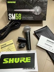 SHURE SM58s 開關製動圈麥克風 人聲咪