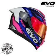 EVO GT-PRO Tremor Dual Visor Full Face Helmet with Free Clear Lens