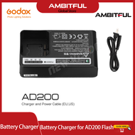Godox C29 Battery Charger for AD200 Flash WB29 Battery(Not Include Batteries)
