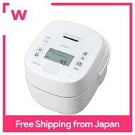 TOSHIBA Rice cooker 5.5-cup vacuum pressure IH jar rice cooker vacuum warming white rice for 40 hours Forged Kamado Copper Kettle RC-10VSP(W) White Family Two-person household Enrollment/entrance into a new company