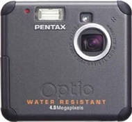 Pentax Optio 43WR  DC 數位相機 零件機 吊繩20元