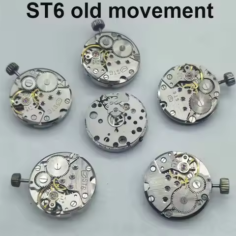 ST6 Old Movement No Function Faulty Movement Suitable For Beginners Practice Disassembly Research Mo