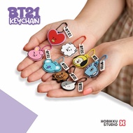 GANTUNGAN BT21 3DKeychain - Cute Character BTS Keychain and Bag RJ Chimmy Tata Cooky Koya Shooky Man