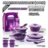 Tupperware Purple Royal Petit Serveware Set with Gift Box &amp; Serving Bowl
