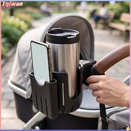 1qiwan-my Bike Cup Holder with Cell Phone 2 in 1 360° Degree Rotation Tool Free Installation Fits 2c
