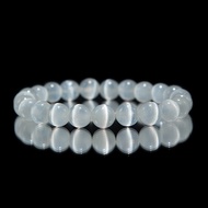 Hongyun Hongyun-ew--Natural Transparent Plaster Bracelet Men Women White Opal Ice Ethnic Style Singl