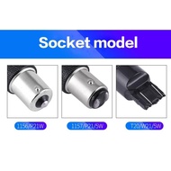 car LED reversing light brake light motorcycle light bulb 1157 1156 T20 T15 W16W P21W W21W White lig
