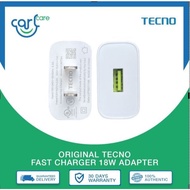 Tecno Fast Charger 18w Adapter