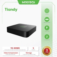 Tiandy TC-R3105 5 Channel NVR 4 PoE 1080P 1 SATA H.265 IP Camera Spark Series