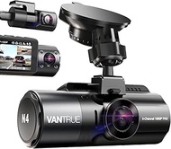 Vantrue N4 3 Channel Dash Cam, 1440P+1080P+1080P Front, Inside and Rear Triple Lens Three Way Car Da
