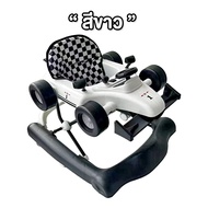 🔥รถหัดเดินเด็ก รุ่น GOKART🔥 เบาะนุ่ม มีเสียงเพลง พับเก็บได้ รถหัดนั่งเด็ก สำหรับ 6 เดือน-2 ปี รถหัดเ