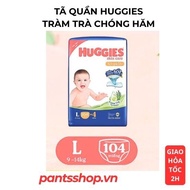 [Gift] Huggies skincare tea tree baby diaper pants to prevent diaper rash size L100 (100mieng) from 