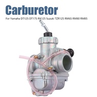 Zpoury VM24รถมอเตอร์ไซค์28มม. DT 125คาร์บูเรเตอร์ยามาฮ่า DT125 DT175 RX125สำหรับ Suzuki TZR125 RM65