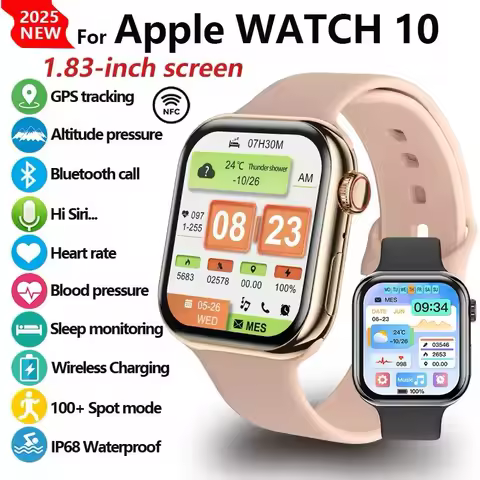 2026 Series 10 Watch 10 GPS Smart Watch Memory Music Video Bluetooth Call Heart Rate Waterproof NFC 