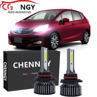 ชุดหลอดไฟหน้าฮาโลเจน LED 6000K 2014-2015-2022 สําหรับ Honda Jazz GK 2014-2015-2022