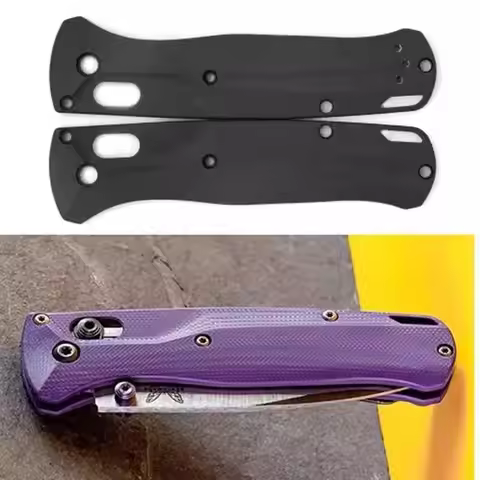 1Pair Handle Non-slip Patch DIY G10 Scales Kit For Benchmade Bugout 535 Knife