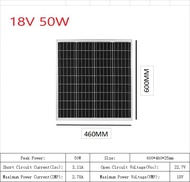 รายละเอียดสินค้า Solar panel แผงโซล่าเซล 6V-12V-18V 50W-170W solar cell