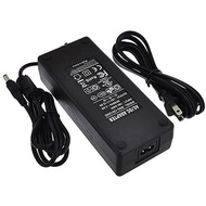 12V 12.5A 150W AC/DC Power Adapter with 5.5x2.5mm DC Plug and 2.1mm Adapter, Black, UL-Listed, 3229-12VR2